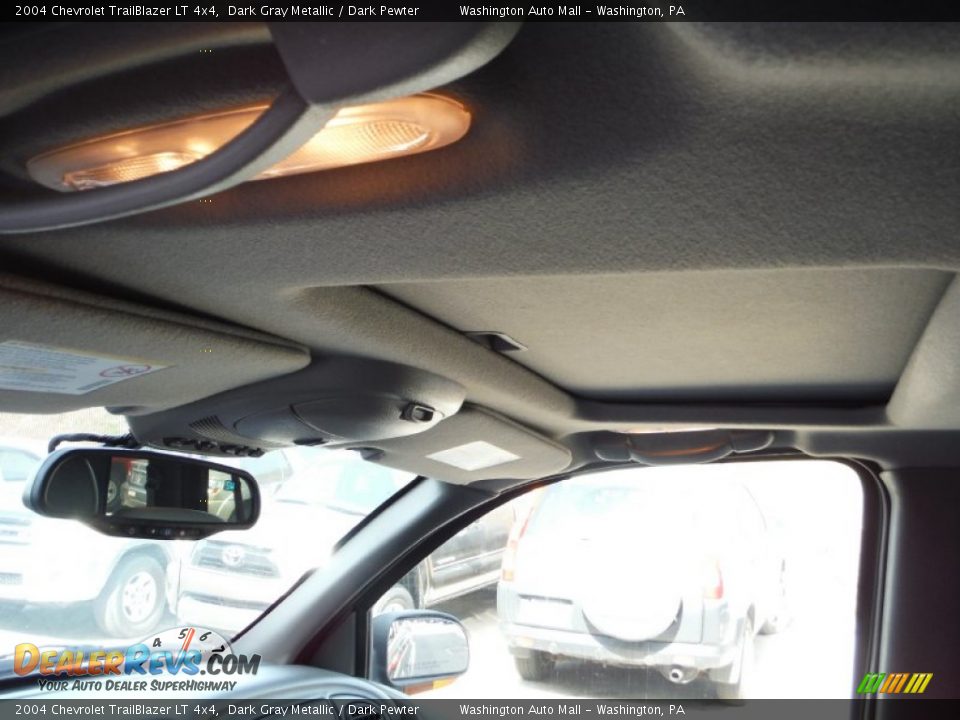 2004 Chevrolet TrailBlazer LT 4x4 Dark Gray Metallic / Dark Pewter Photo #11