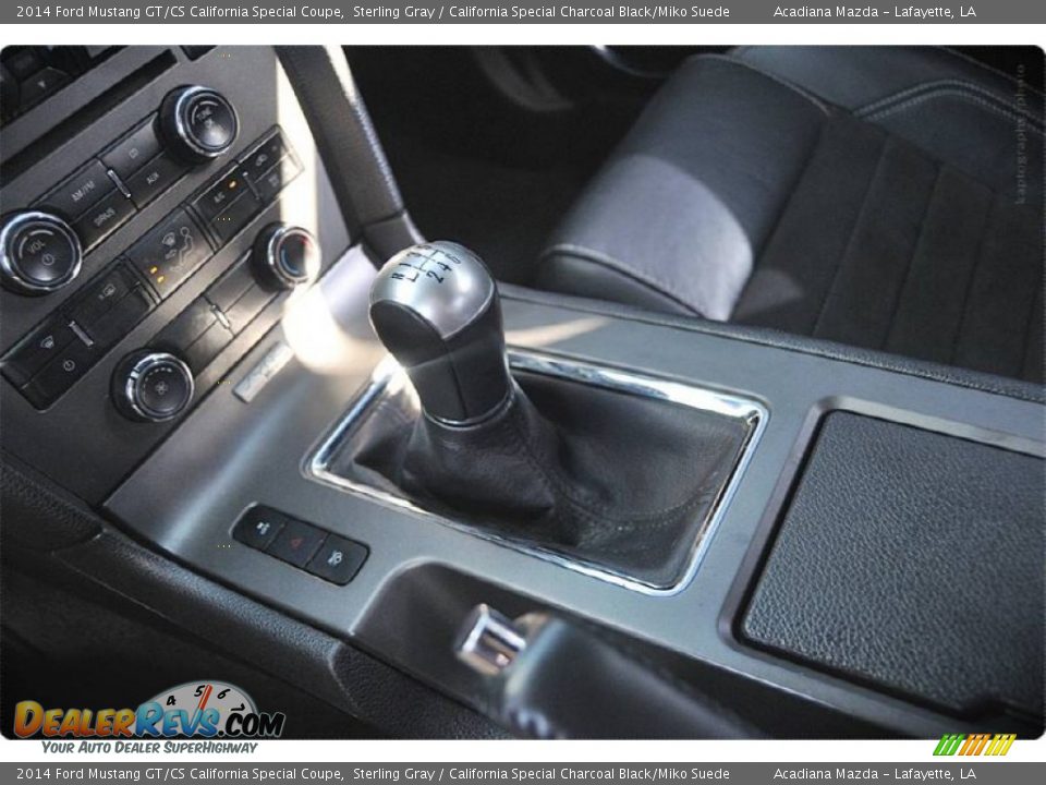 2014 Ford Mustang GT/CS California Special Coupe Sterling Gray / California Special Charcoal Black/Miko Suede Photo #25