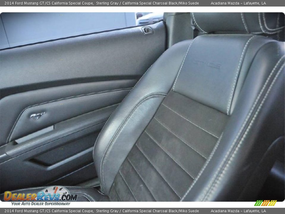 2014 Ford Mustang GT/CS California Special Coupe Sterling Gray / California Special Charcoal Black/Miko Suede Photo #26