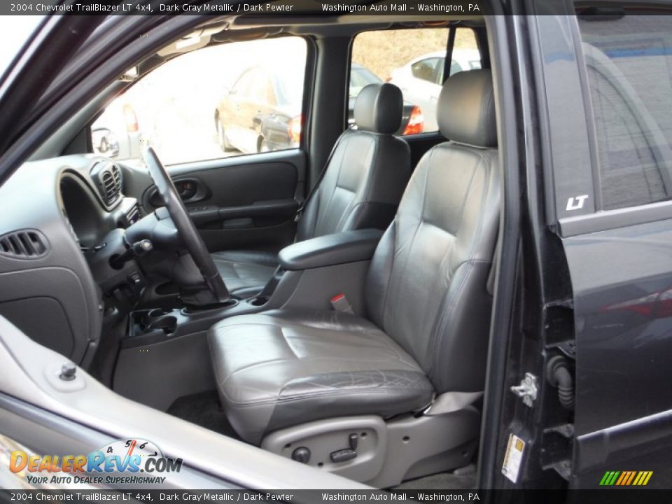 2004 Chevrolet TrailBlazer LT 4x4 Dark Gray Metallic / Dark Pewter Photo #13