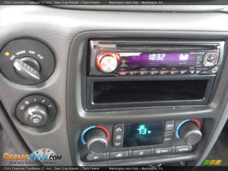 2004 Chevrolet TrailBlazer LT 4x4 Dark Gray Metallic / Dark Pewter Photo #14