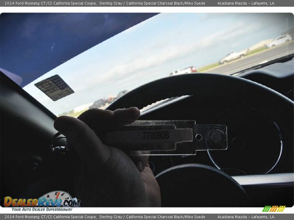 2014 Ford Mustang GT/CS California Special Coupe Sterling Gray / California Special Charcoal Black/Miko Suede Photo #28