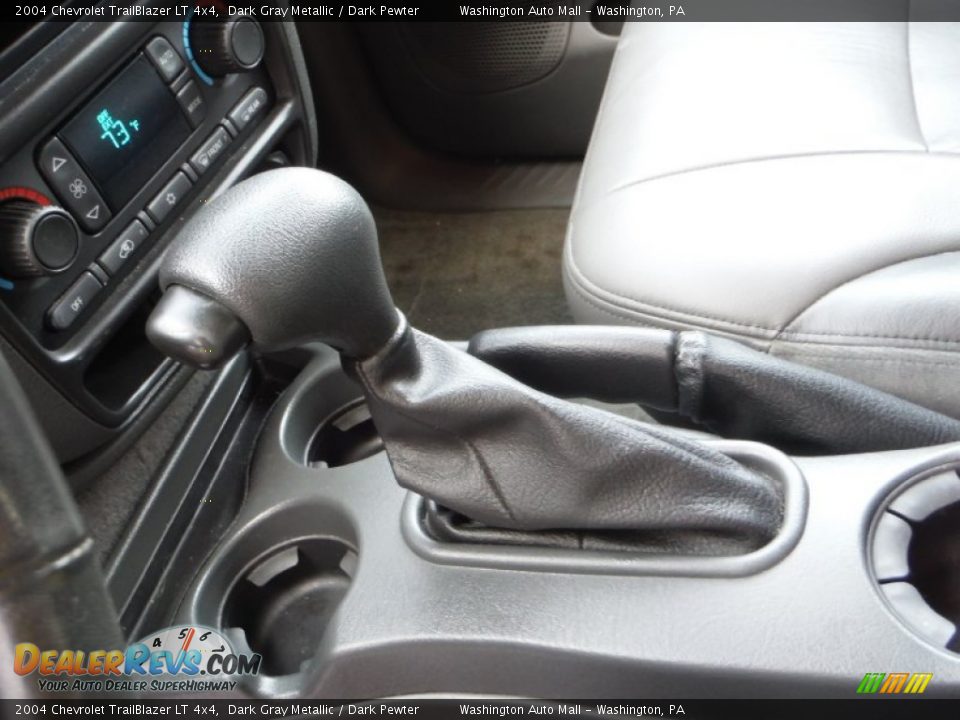 2004 Chevrolet TrailBlazer LT 4x4 Dark Gray Metallic / Dark Pewter Photo #15