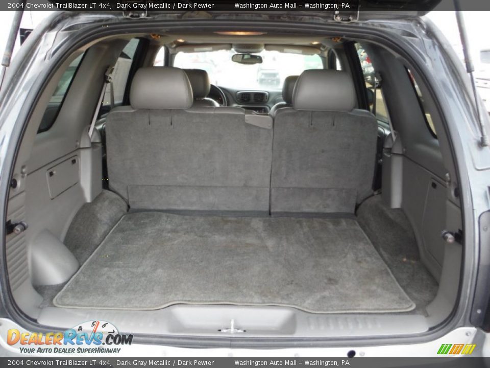 2004 Chevrolet TrailBlazer LT 4x4 Dark Gray Metallic / Dark Pewter Photo #17
