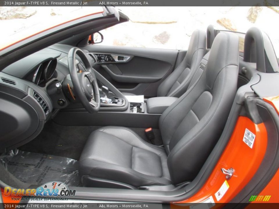 Front Seat of 2014 Jaguar F-TYPE V8 S Photo #13