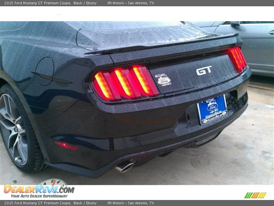 2015 Ford Mustang GT Premium Coupe Black / Ebony Photo #26