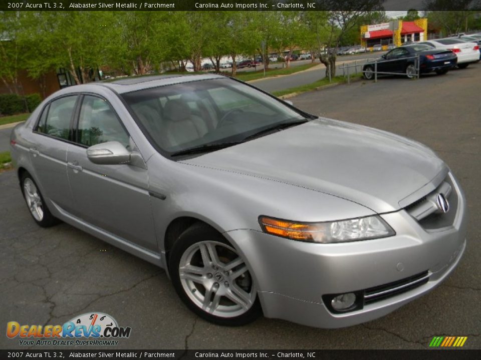Front 3/4 View of 2007 Acura TL 3.2 Photo #3