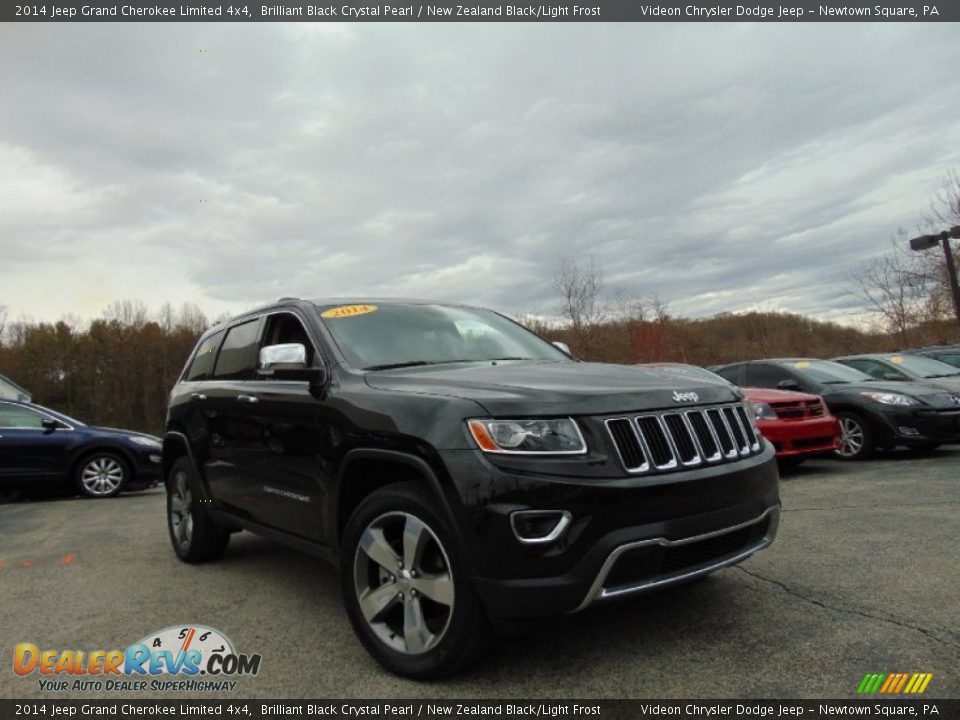 2014 Jeep Grand Cherokee Limited 4x4 Brilliant Black Crystal Pearl / New Zealand Black/Light Frost Photo #31
