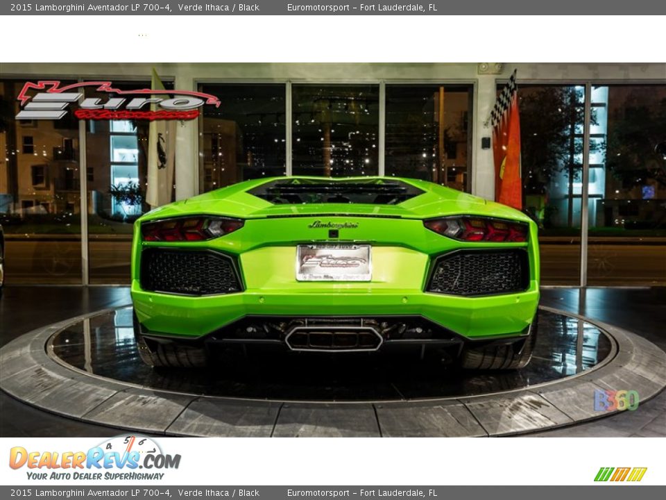 2015 Lamborghini Aventador LP 700-4 Verde Ithaca / Black Photo #3