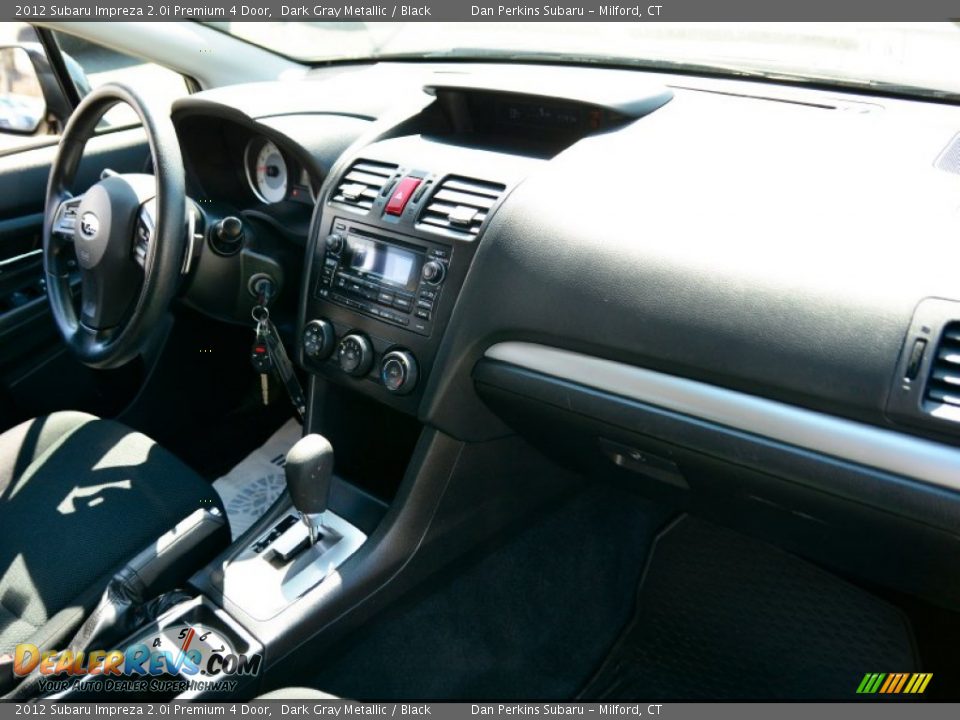 2012 Subaru Impreza 2.0i Premium 4 Door Dark Gray Metallic / Black Photo #9