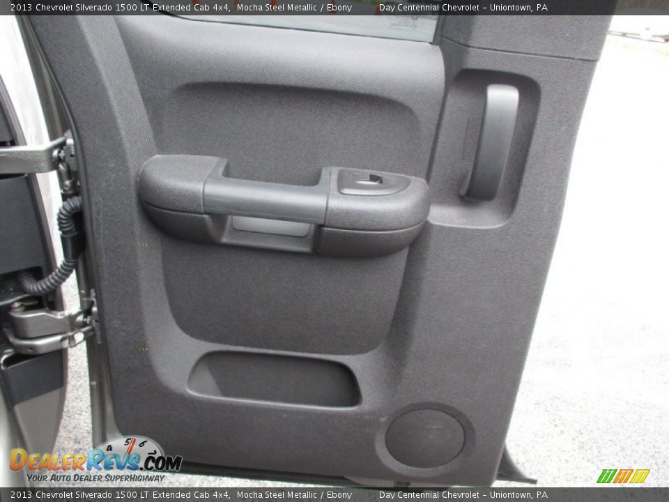 2013 Chevrolet Silverado 1500 LT Extended Cab 4x4 Mocha Steel Metallic / Ebony Photo #26