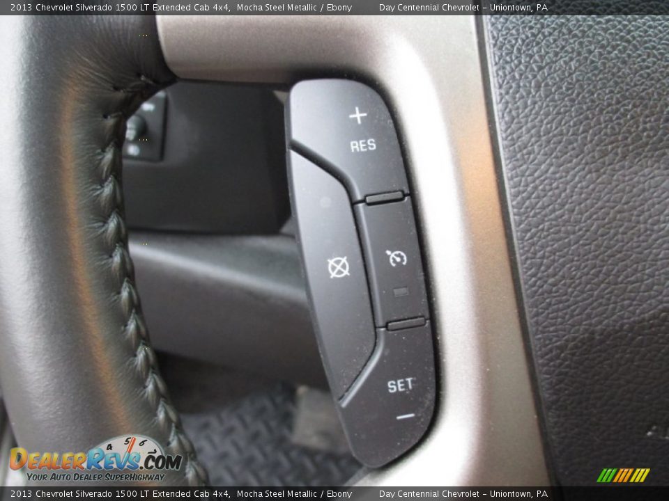 2013 Chevrolet Silverado 1500 LT Extended Cab 4x4 Mocha Steel Metallic / Ebony Photo #35