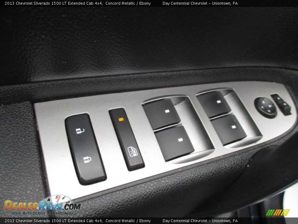2013 Chevrolet Silverado 1500 LT Extended Cab 4x4 Concord Metallic / Ebony Photo #21