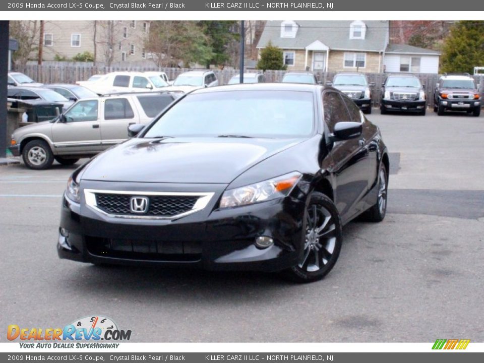 2009 Honda Accord LX-S Coupe Crystal Black Pearl / Black Photo #3