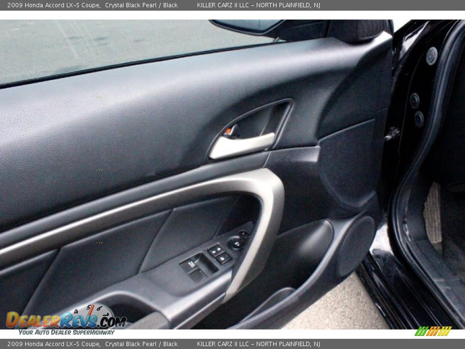 2009 Honda Accord LX-S Coupe Crystal Black Pearl / Black Photo #11