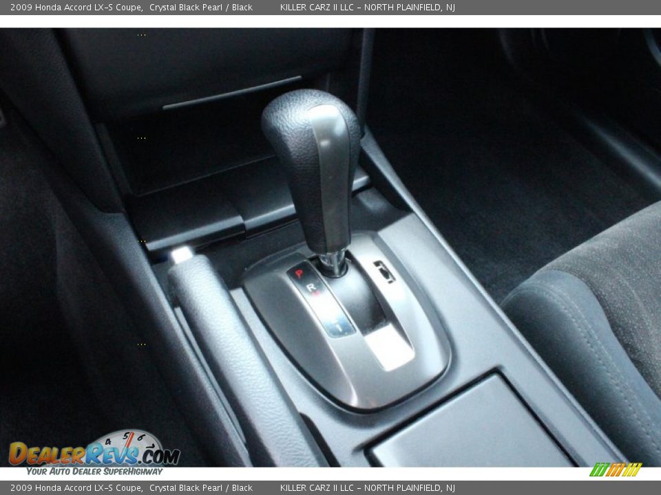 2009 Honda Accord LX-S Coupe Crystal Black Pearl / Black Photo #19
