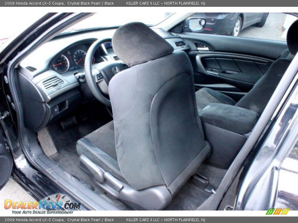 2009 Honda Accord LX-S Coupe Crystal Black Pearl / Black Photo #20