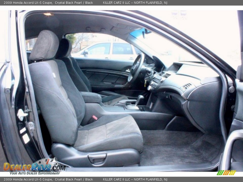 2009 Honda Accord LX-S Coupe Crystal Black Pearl / Black Photo #22