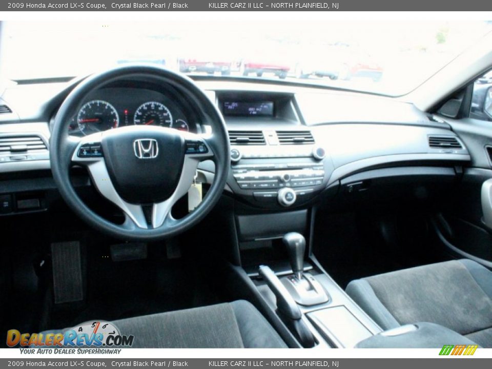 2009 Honda Accord LX-S Coupe Crystal Black Pearl / Black Photo #30