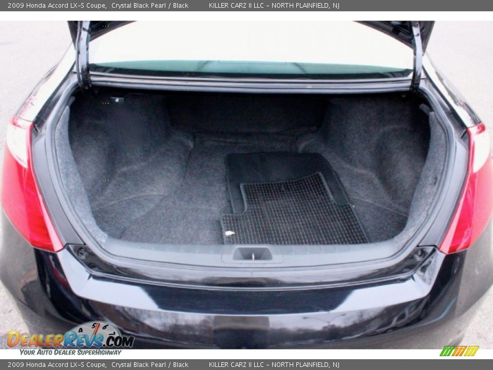 2009 Honda Accord LX-S Coupe Crystal Black Pearl / Black Photo #32