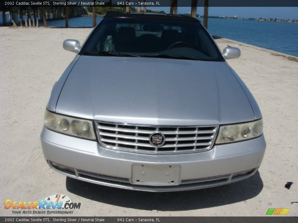 2002 Cadillac Seville STS Sterling Silver / Neutral Shale Photo #2