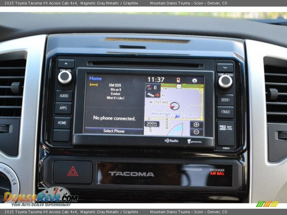 2015 Toyota Tacoma V6 Access Cab 4x4 Magnetic Gray Metallic / Graphite Photo #6