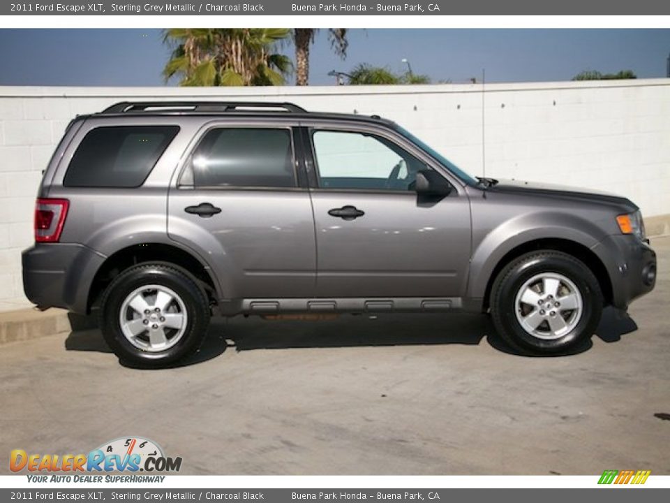 2011 Ford Escape XLT Sterling Grey Metallic / Charcoal Black Photo #8