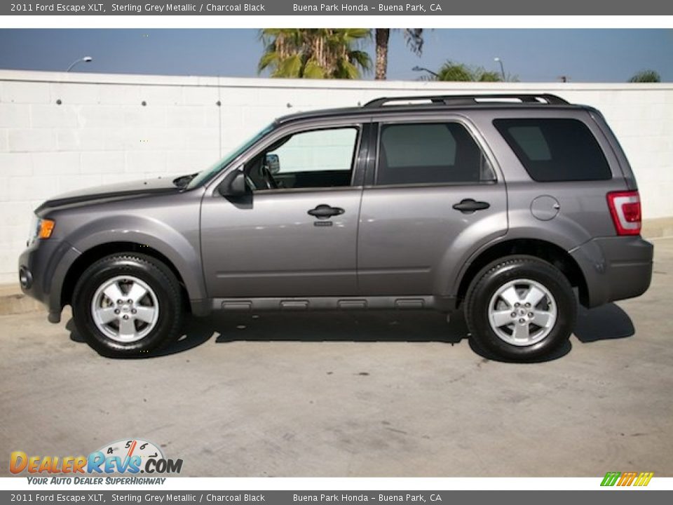2011 Ford Escape XLT Sterling Grey Metallic / Charcoal Black Photo #10