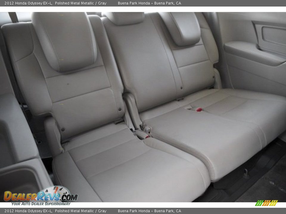 2012 Honda Odyssey EX-L Polished Metal Metallic / Gray Photo #20