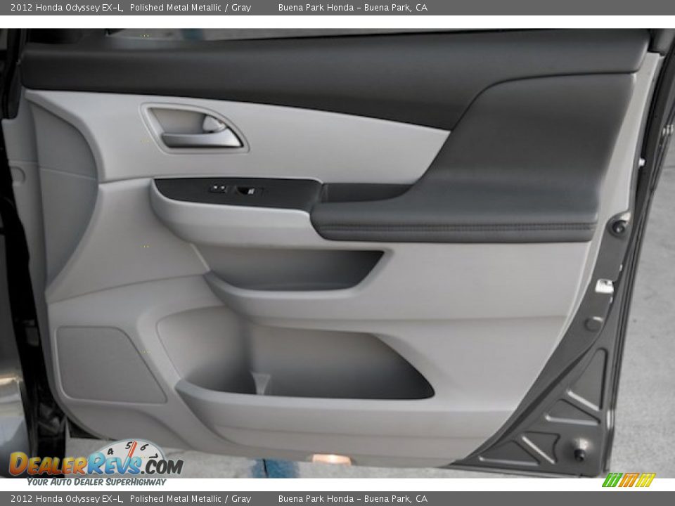2012 Honda Odyssey EX-L Polished Metal Metallic / Gray Photo #28