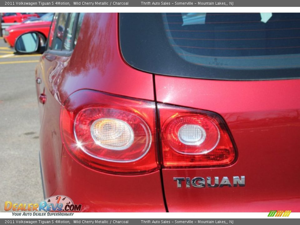 2011 Volkswagen Tiguan S 4Motion Wild Cherry Metallic / Charcoal Photo #12