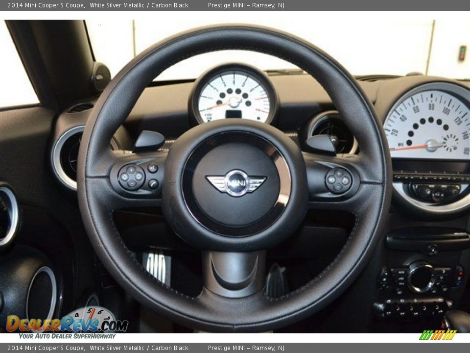 2014 Mini Cooper S Coupe Steering Wheel Photo #13