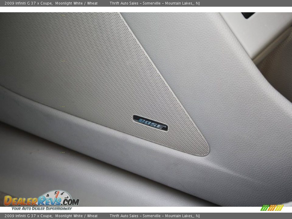 2009 Infiniti G 37 x Coupe Moonlight White / Wheat Photo #19