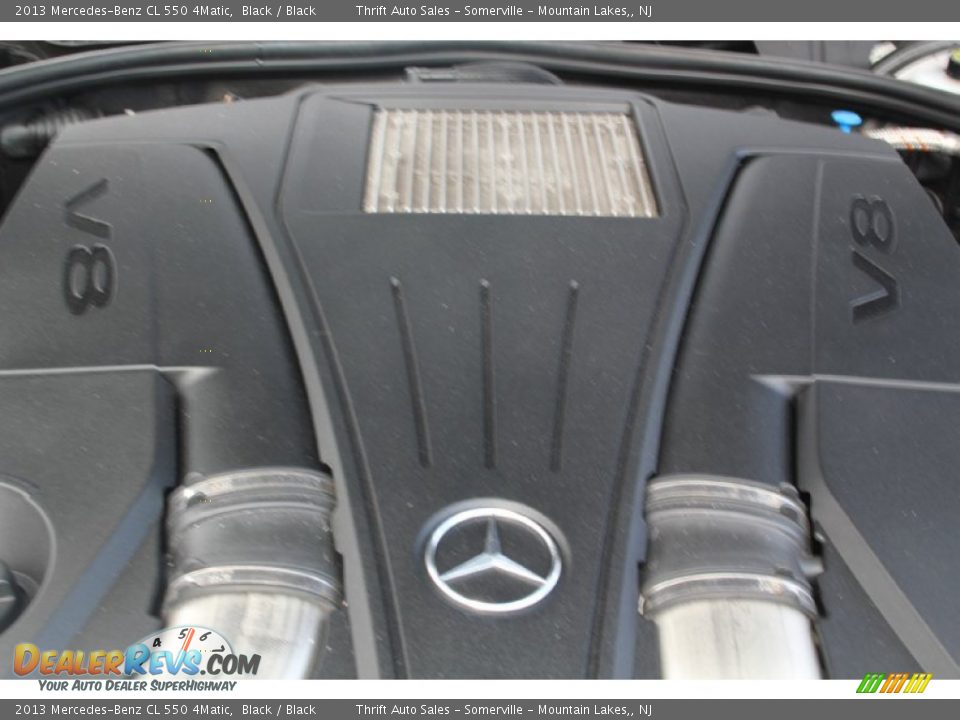 2013 Mercedes-Benz CL 550 4Matic Black / Black Photo #22
