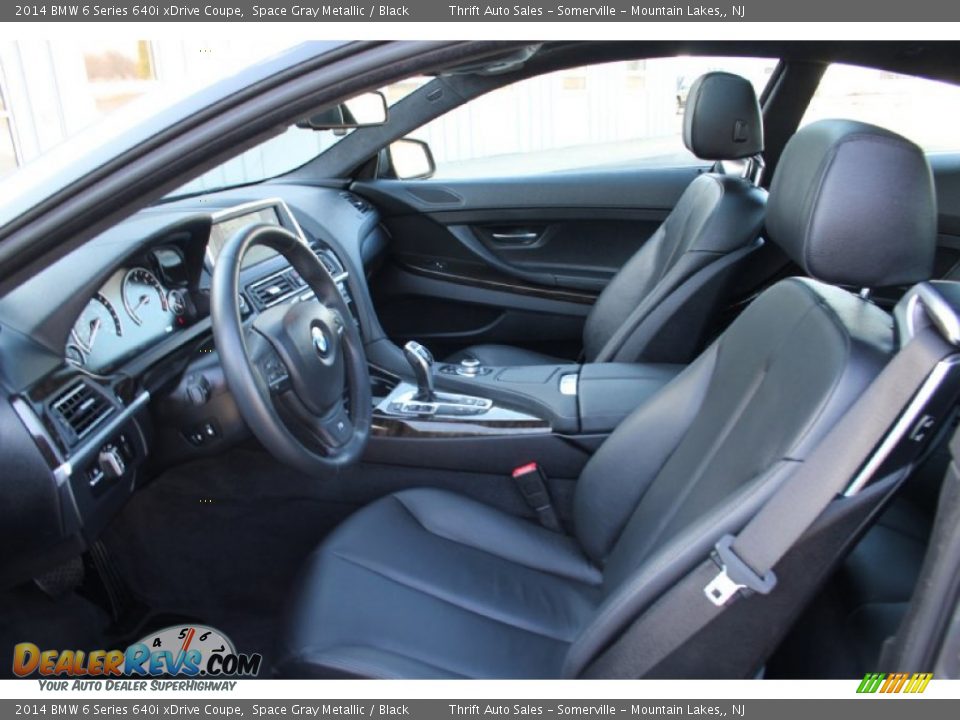 2014 BMW 6 Series 640i xDrive Coupe Space Gray Metallic / Black Photo #8