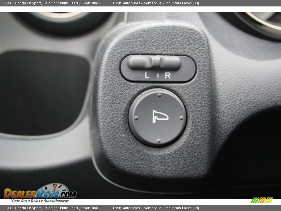 2013 Honda Fit Sport Midnight Plum Pearl / Sport Black Photo #32