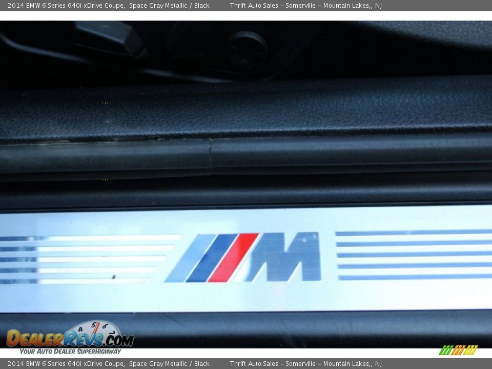 2014 BMW 6 Series 640i xDrive Coupe Space Gray Metallic / Black Photo #23
