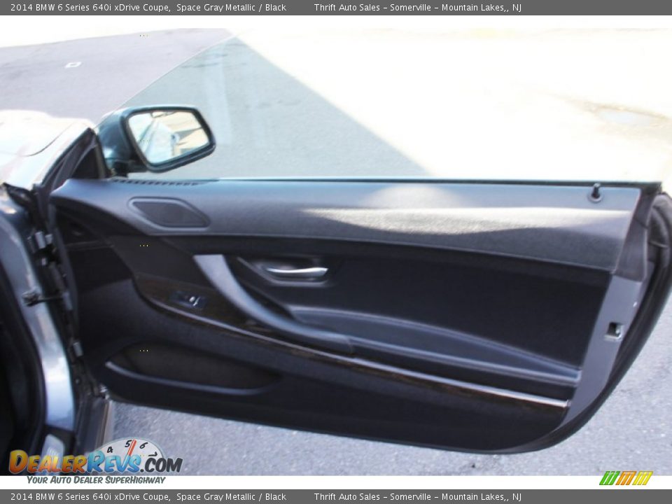 2014 BMW 6 Series 640i xDrive Coupe Space Gray Metallic / Black Photo #25