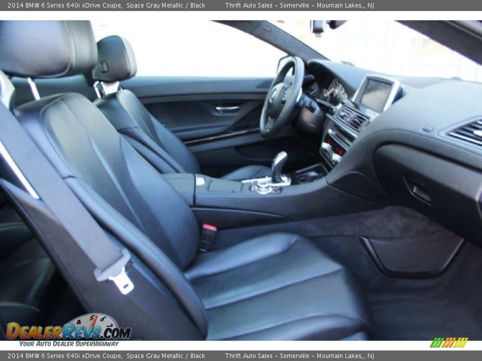 2014 BMW 6 Series 640i xDrive Coupe Space Gray Metallic / Black Photo #27