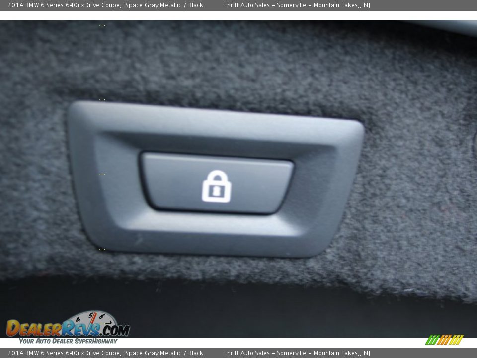 2014 BMW 6 Series 640i xDrive Coupe Space Gray Metallic / Black Photo #29