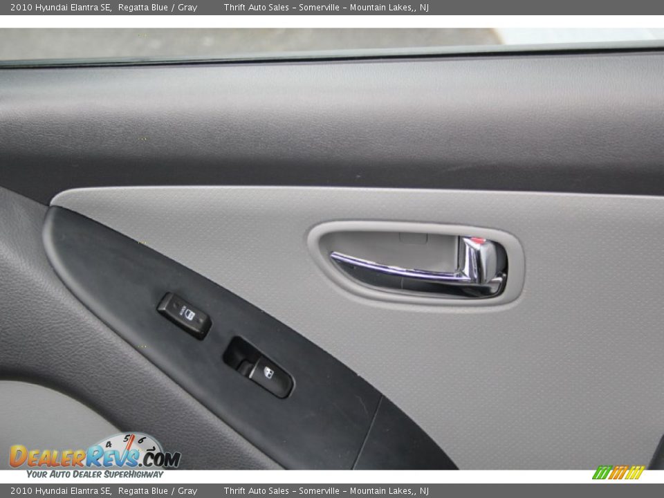 2010 Hyundai Elantra SE Regatta Blue / Gray Photo #18