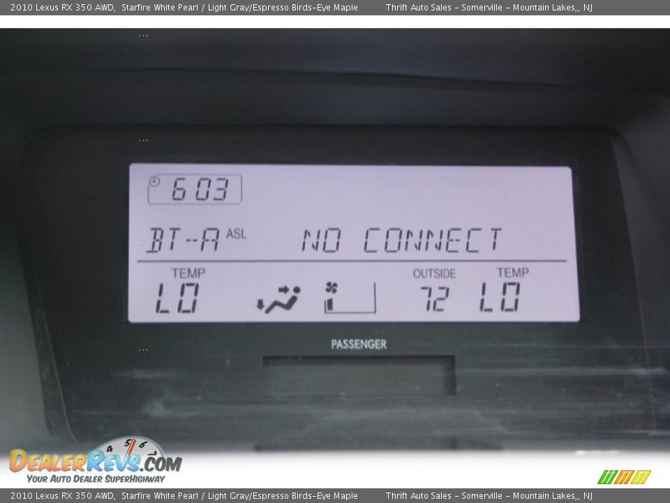 2010 Lexus RX 350 AWD Starfire White Pearl / Light Gray/Espresso Birds-Eye Maple Photo #16