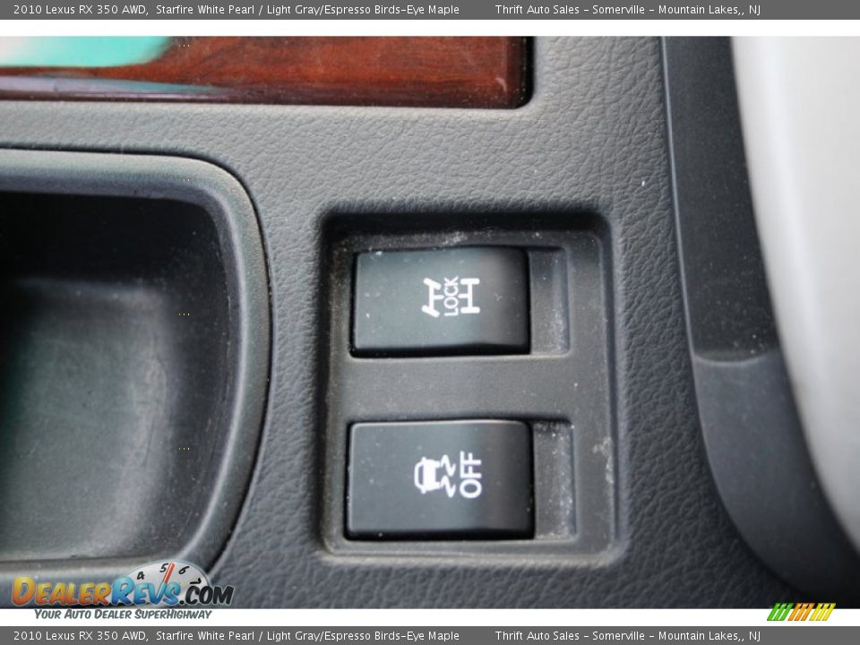 2010 Lexus RX 350 AWD Starfire White Pearl / Light Gray/Espresso Birds-Eye Maple Photo #20