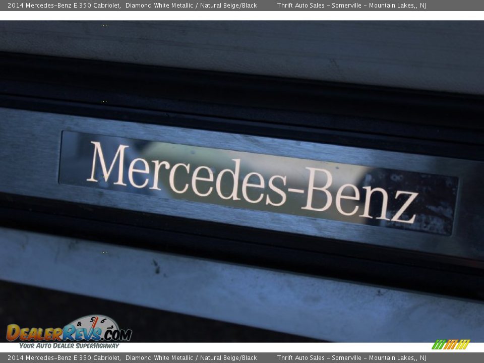 2014 Mercedes-Benz E 350 Cabriolet Diamond White Metallic / Natural Beige/Black Photo #31