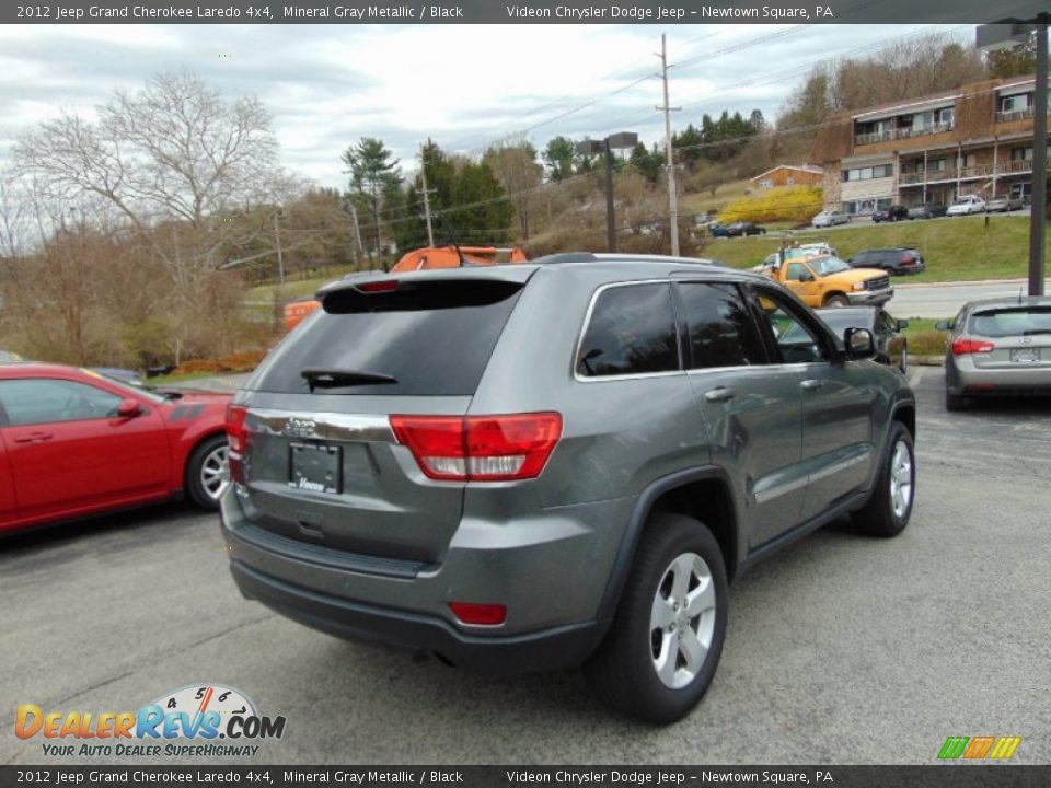 2012 Jeep Grand Cherokee Laredo 4x4 Mineral Gray Metallic / Black Photo #3