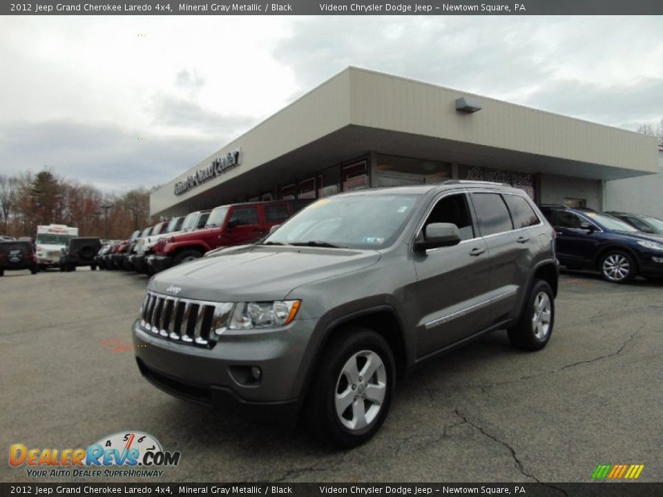 2012 Jeep Grand Cherokee Laredo 4x4 Mineral Gray Metallic / Black Photo #7