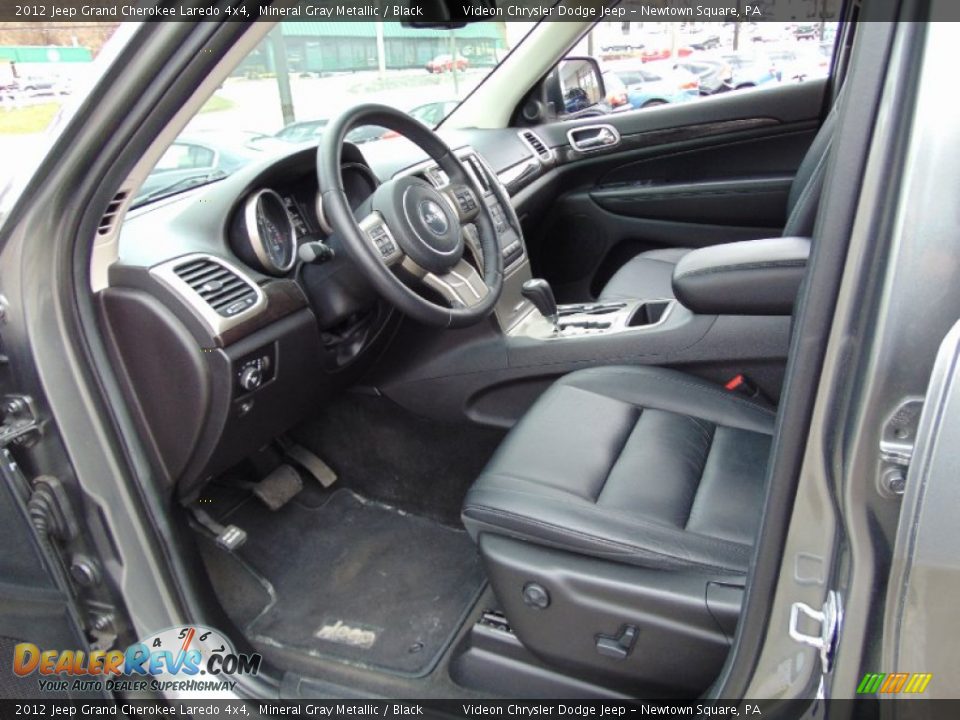 2012 Jeep Grand Cherokee Laredo 4x4 Mineral Gray Metallic / Black Photo #14
