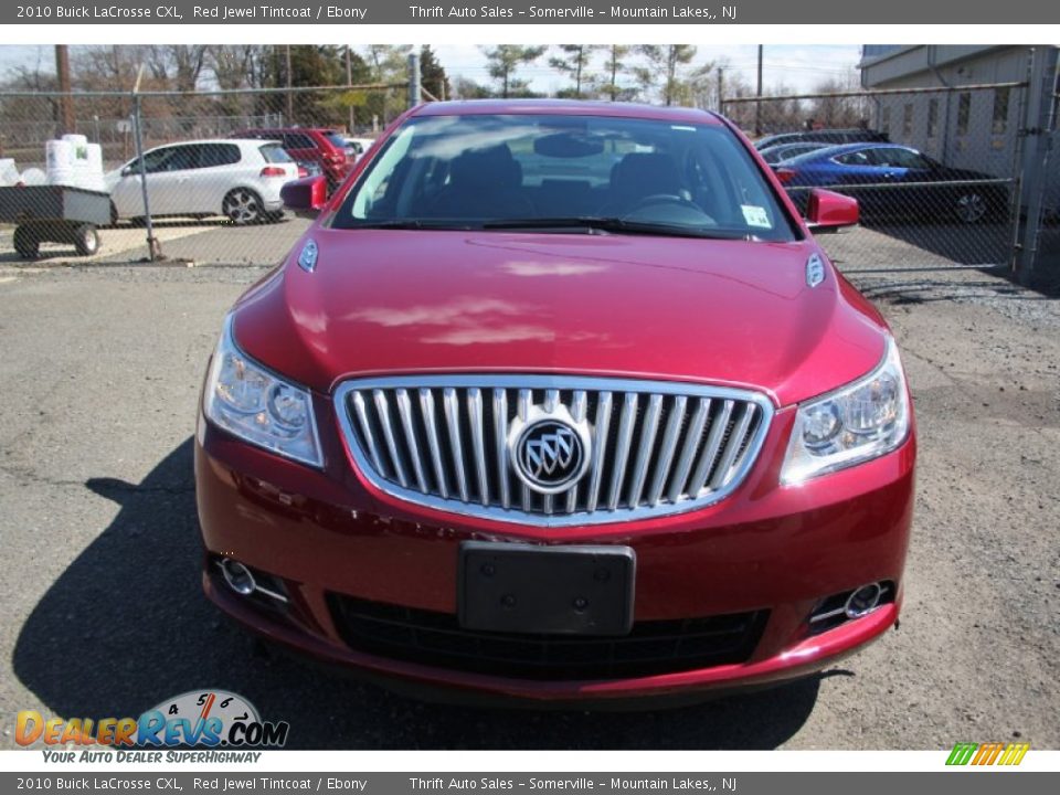 2010 Buick LaCrosse CXL Red Jewel Tintcoat / Ebony Photo #2
