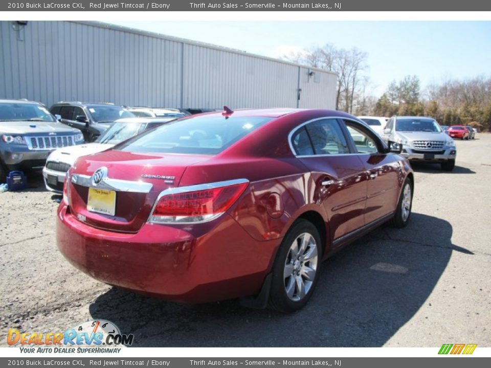 2010 Buick LaCrosse CXL Red Jewel Tintcoat / Ebony Photo #4