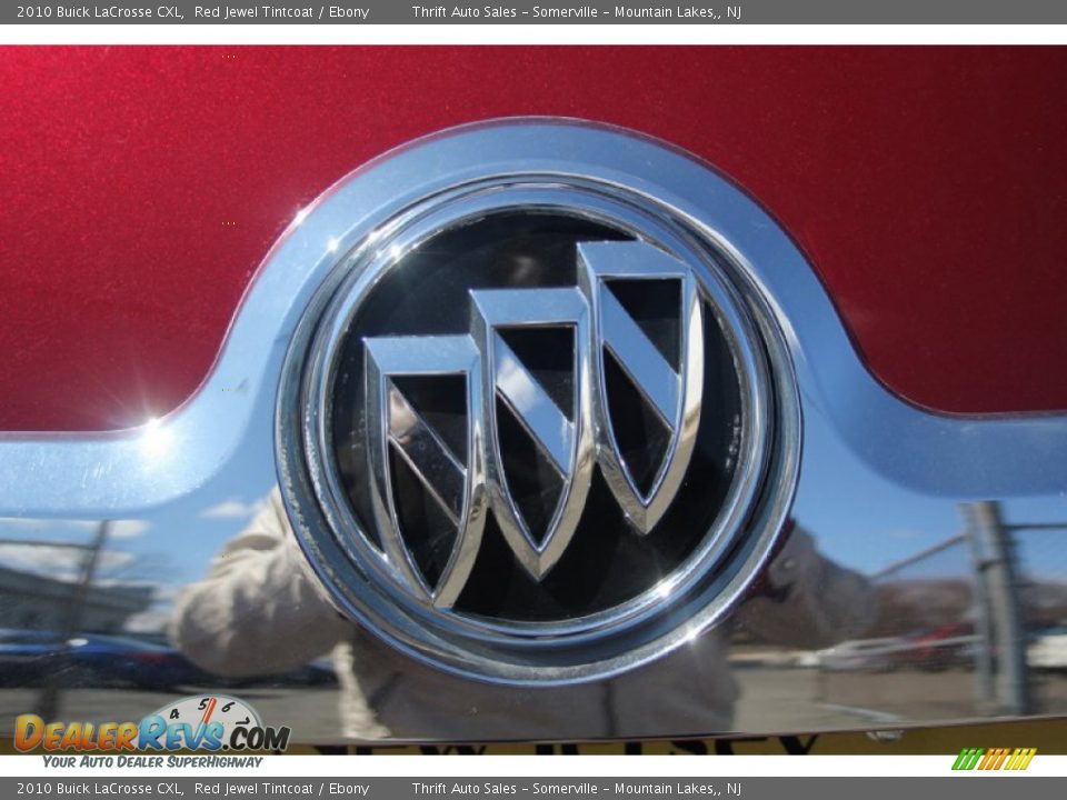 2010 Buick LaCrosse CXL Red Jewel Tintcoat / Ebony Photo #7